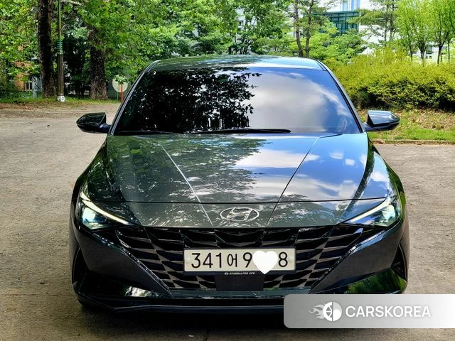 Hyundai Avante (CN7) 2020 Серый из Кореи, фото 3