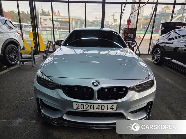 BMW M4 (F82) 2018 Серебряный из Кореи, фото 3