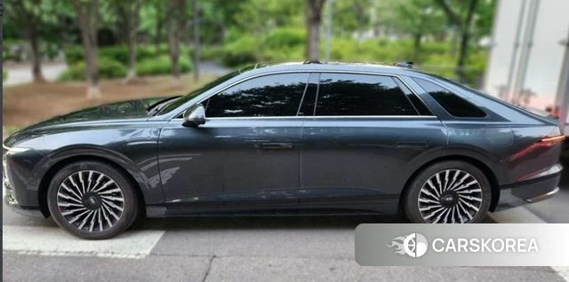 Hyundai Grandeur (GN7) 2022 Серый из Кореи, фото 3