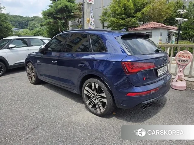 Audi SQ5 (FY) 2021 Синий из Кореи, фото 3