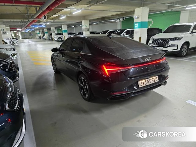 Hyundai Avante (CN7) 2020 Черный из Кореи, фото 3