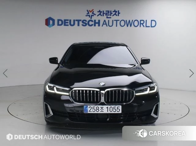 BMW 5 Series (G30) 2023 Черный из Кореи, фото 3