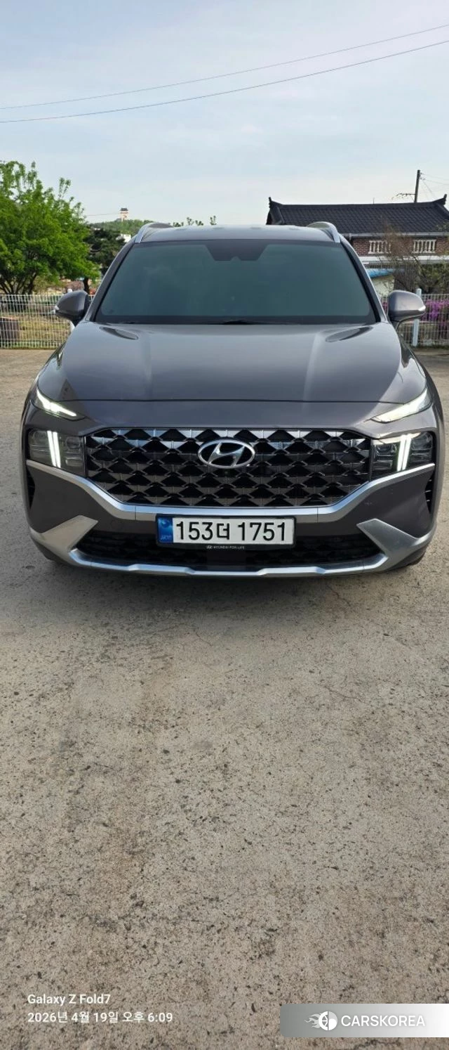Hyundai The New Santa Fe 2020 Серый из Кореи, фото 3