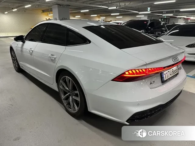 Audi A7 (4K) 2022 Белый из Кореи, фото 4