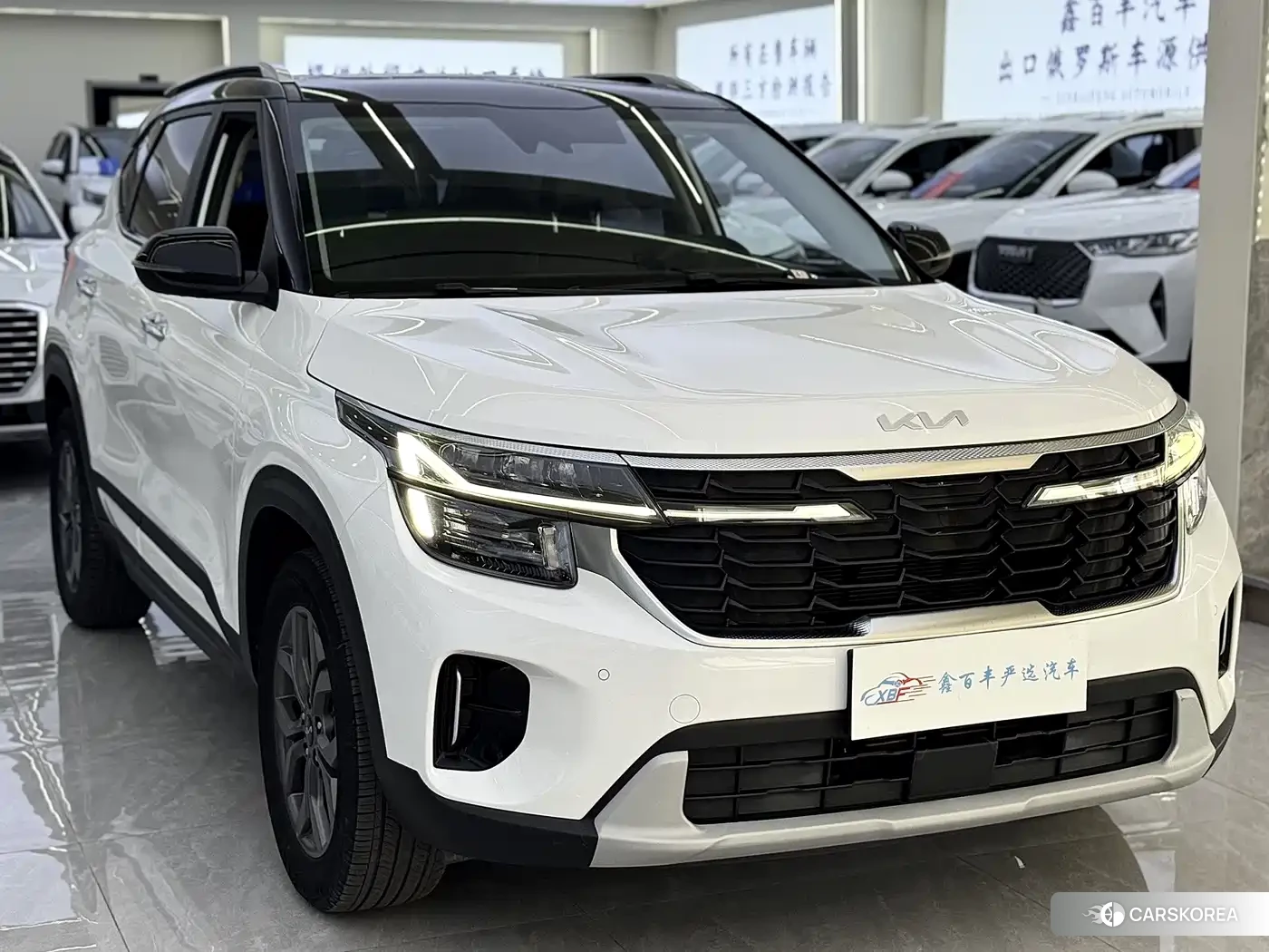 Kia Seltos 2024 Белый из Китая, фото 4