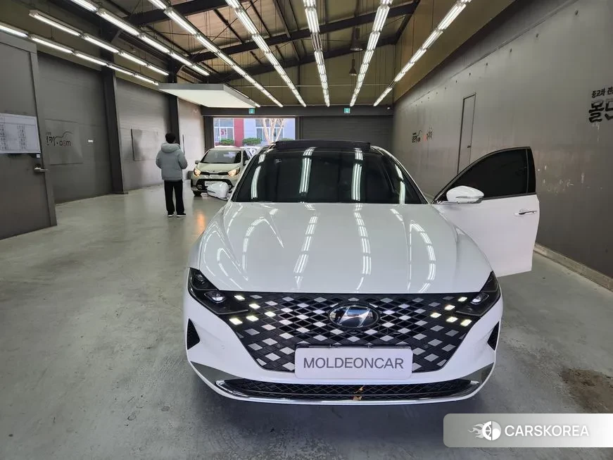 Hyundai The New Grandeur IG 2021 Белый из Кореи, фото 3
