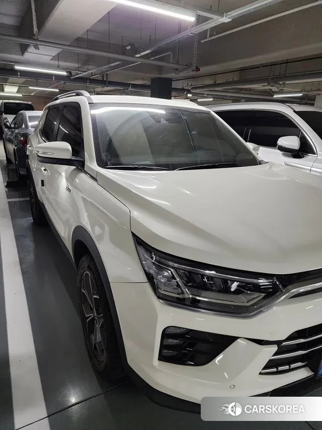 Ssangyong Beautiful Korando 2022 Жемчужный цвет из Кореи, фото 3