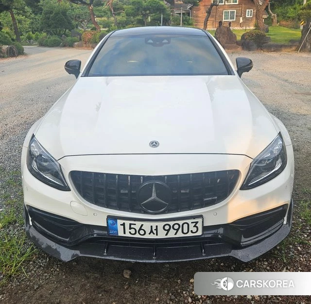Mercedes-Benz C-Class W205 2021 Белый из Кореи, фото 3