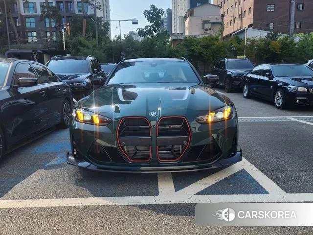 BMW M3 (G80) 2025 Темно-зеленый из Кореи, фото 3