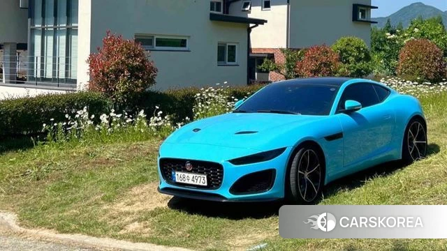 Jaguar F-TYPE 2021 Белый из Кореи, фото 3