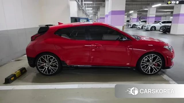 Hyundai Veloster (JS) 2019 Красный из Кореи, фото 3