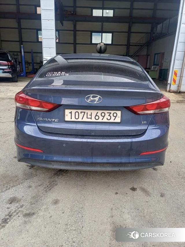 Hyundai Avante AD id 2973995 из Кореи 10
