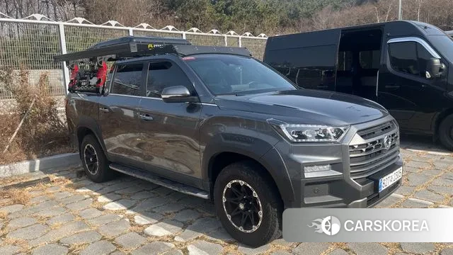 Ssangyong The New Rexton Sport 2024 Серый из Кореи, фото 3