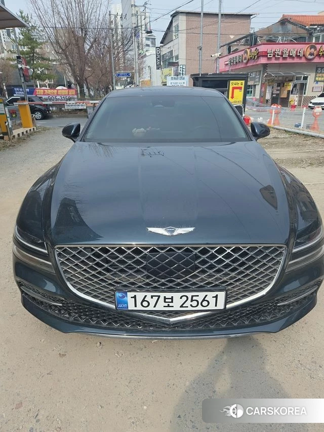 Genesis G80 (RG3) 2023 Синий из Кореи, фото 3