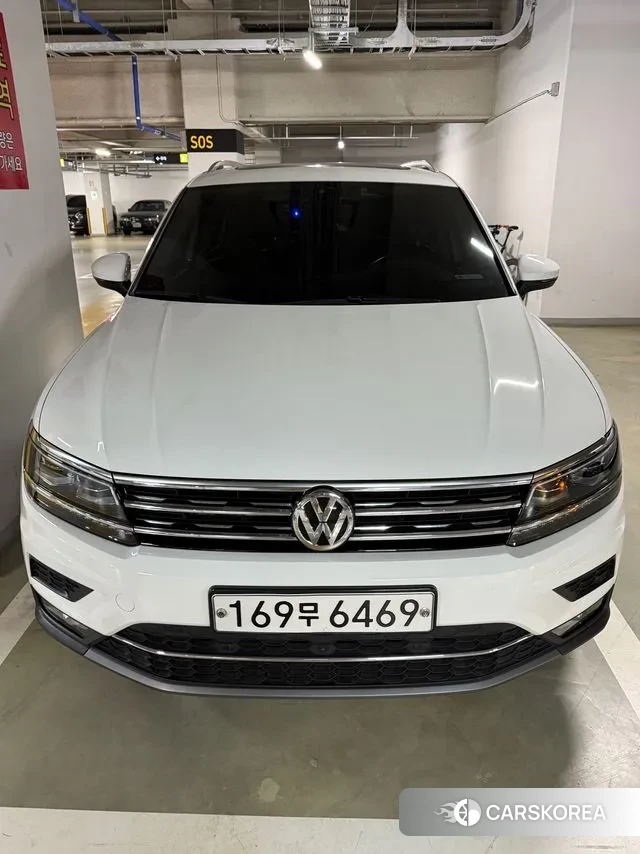 Volkswagen Tiguan second Generation 2019 Белый из Кореи, фото 3
