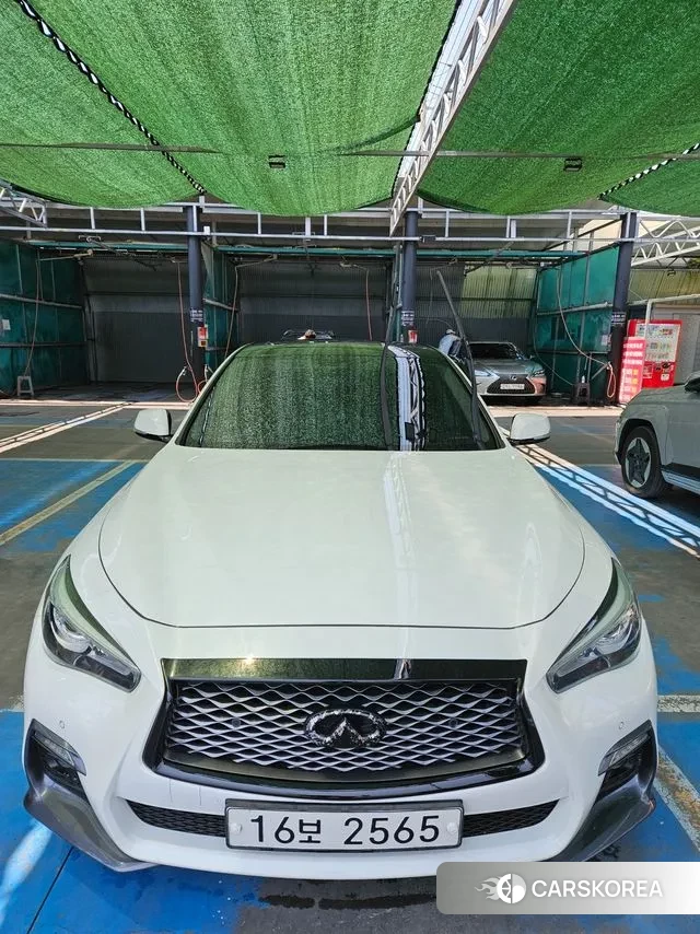 Infiniti Q50 2018 Белый из Кореи, фото 6