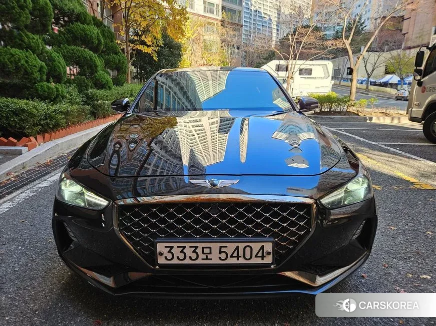 Genesis G70 2019 Черный из Кореи, фото 4