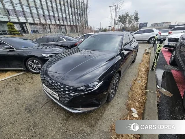Hyundai The New Grandeur IG Hybrid 2021 Черный из Кореи, фото 3