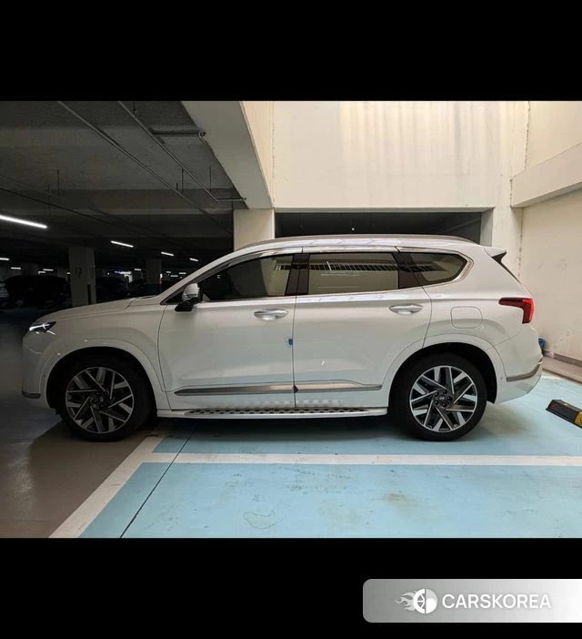 Hyundai The New Santa Fe 2023 Белый из Кореи, фото 5