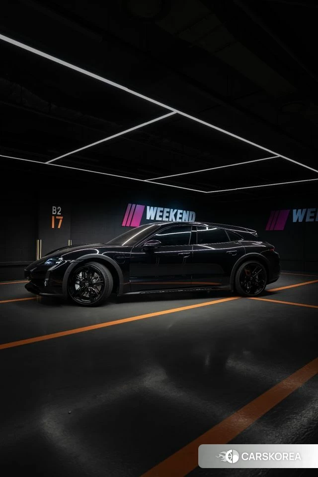 Porsche Taycan 2025 Черный из Кореи, фото 3