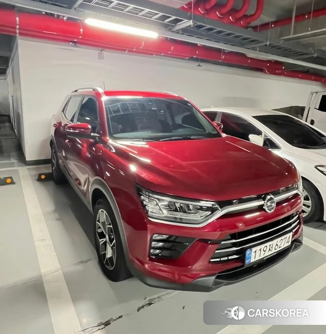 Ssangyong Beautiful Korando 2021 Красный из Кореи, фото 5