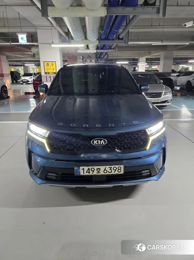 Kia Sorento 4th Generation 2021 Синий из Кореи, фото 3