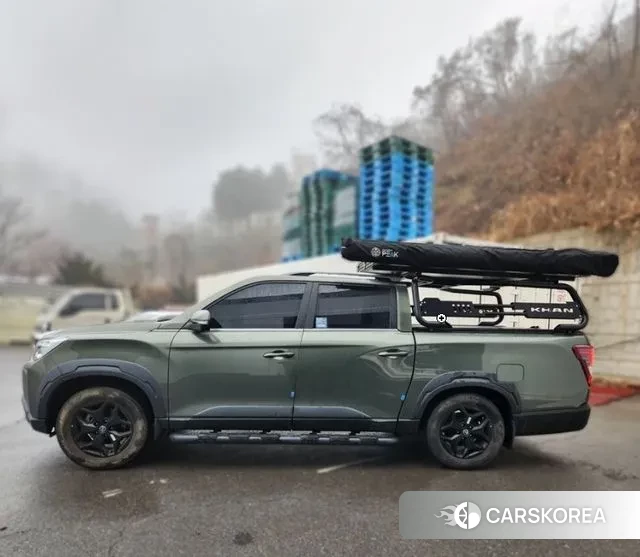 Ssangyong The New Rexton Sports Cannes 2021 Темно-зеленый из Кореи, фото 3