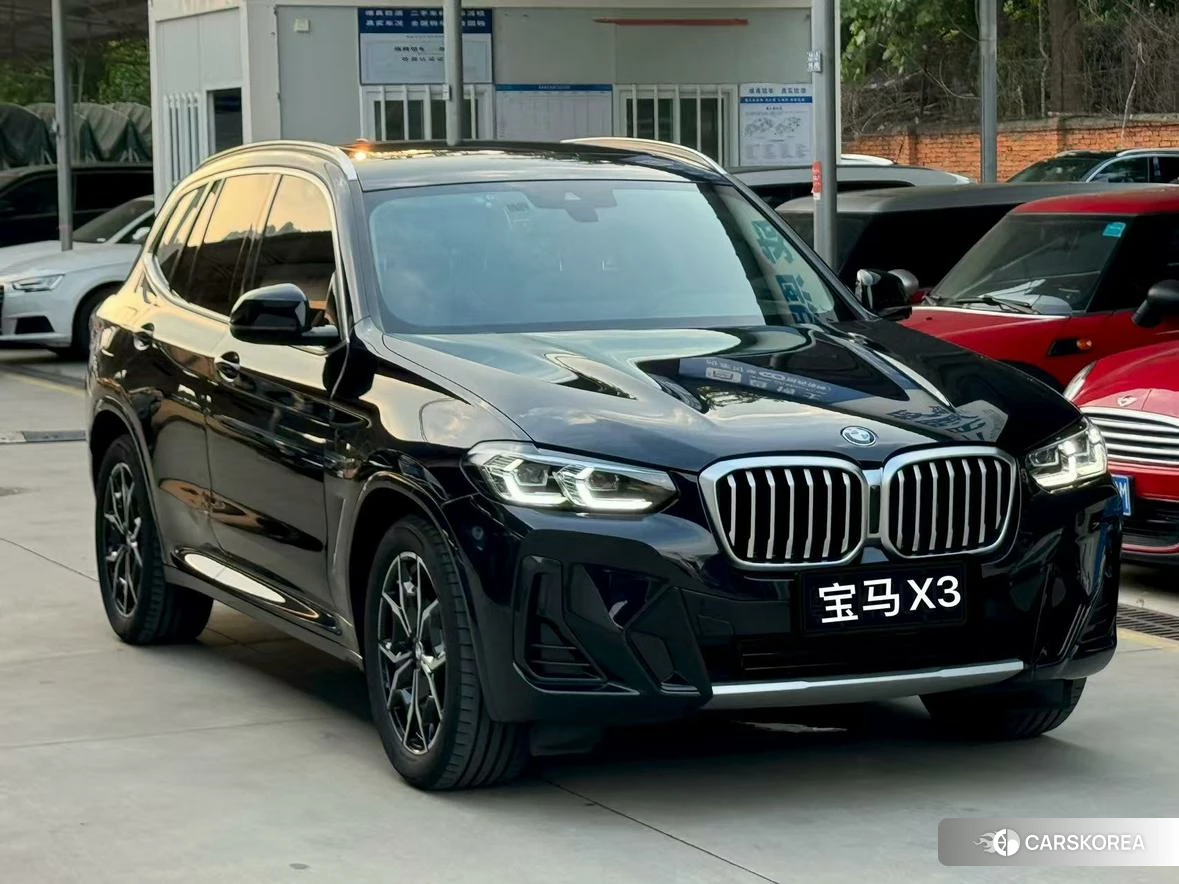 BMW X3 2022 Черный из Китая, фото 2