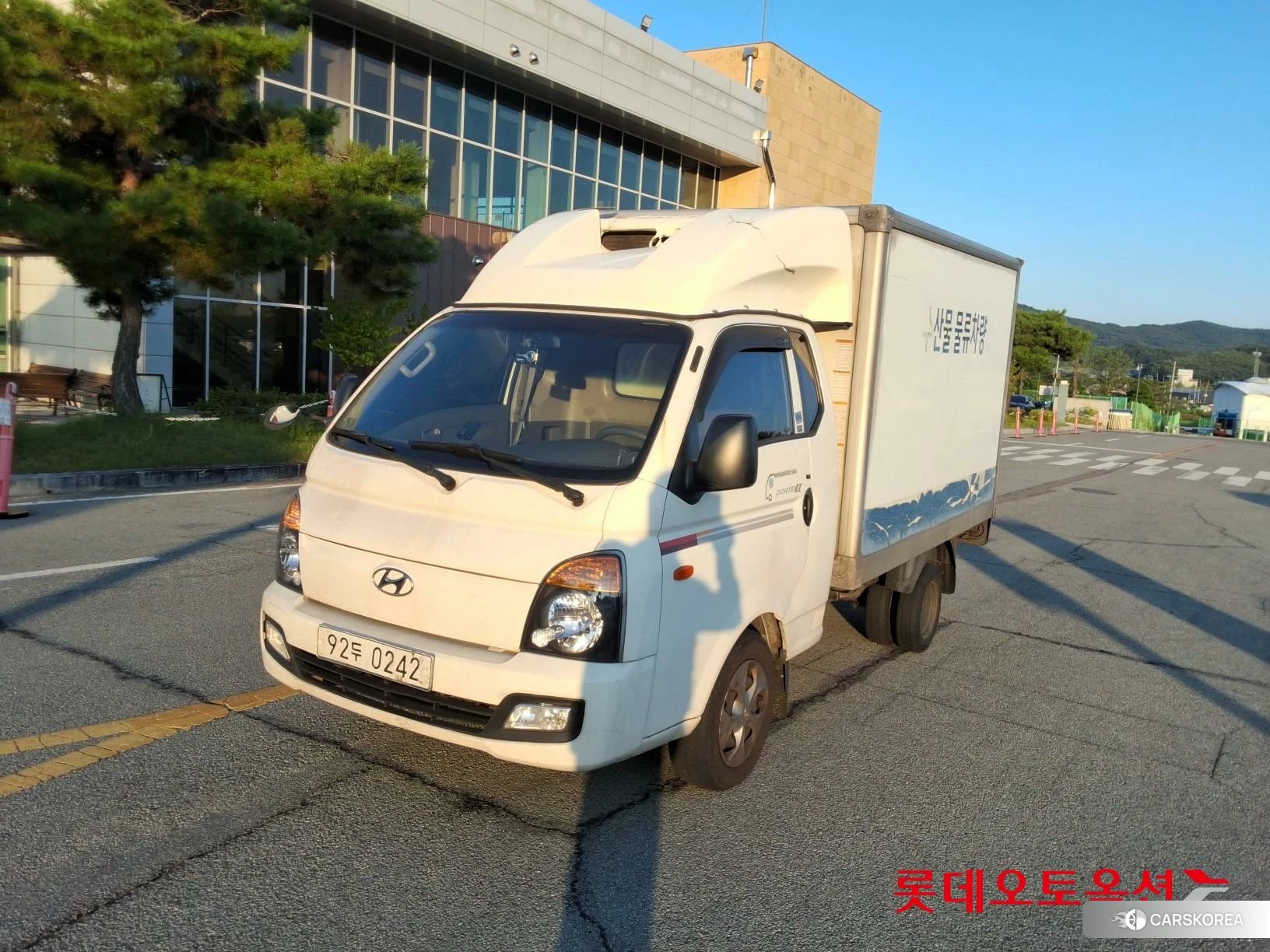 Hyundai Porter II  frozen tower car 2018 Белый из Кореи, фото 6