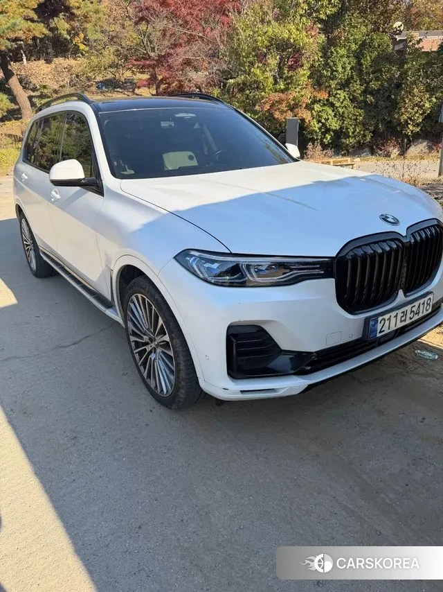 BMW X7 (G07) 2021 Белый из Кореи, фото 3