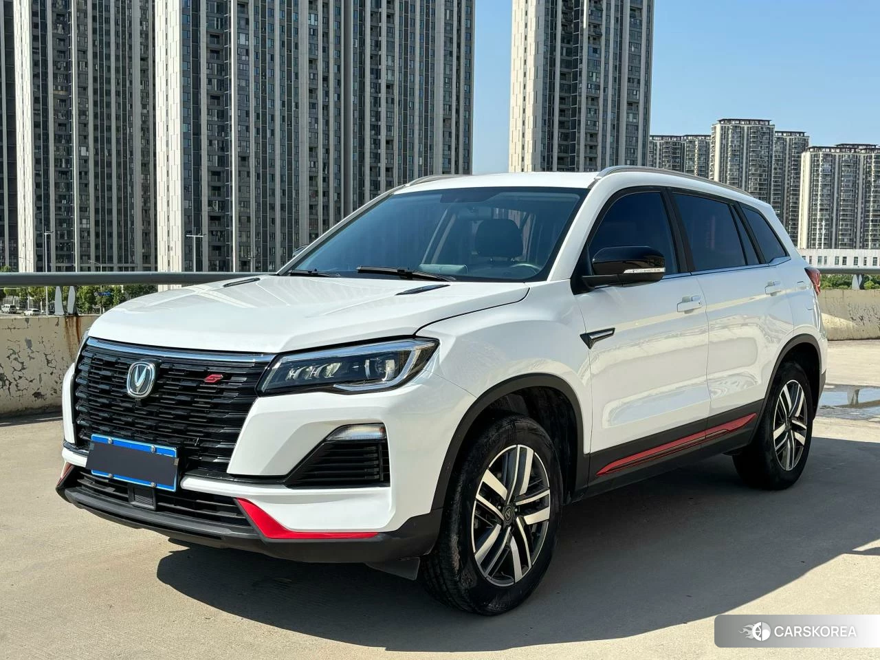 Chang'an CS75 2021 Белый из Китая, фото 3