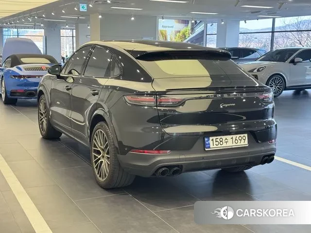 Porsche Cayenne (PO536) 2023 Черный из Кореи, фото 3