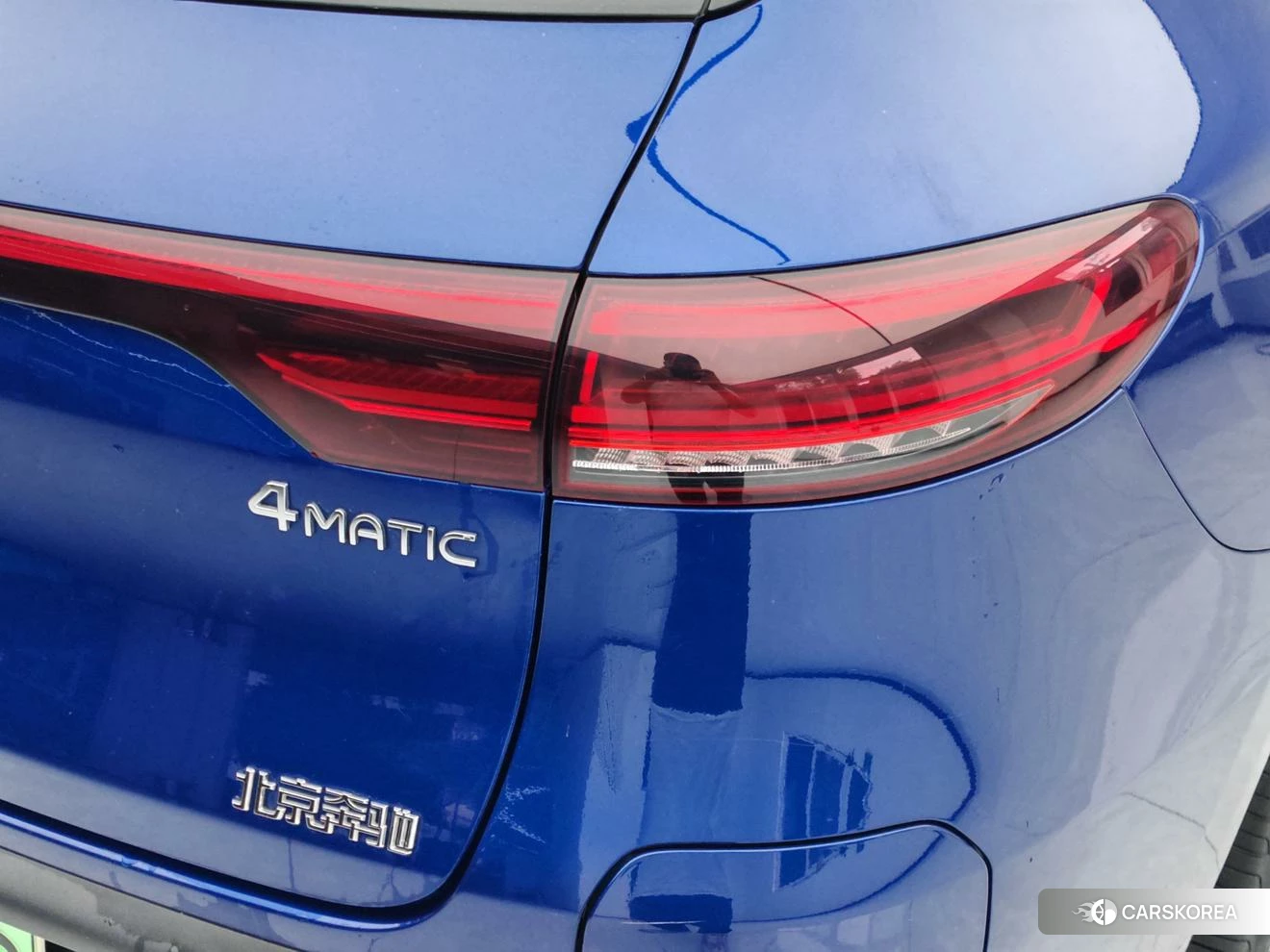 Mercedes-Benz EQC 2021 Синий из Китая, фото 3