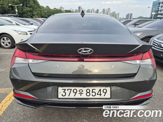 Hyundai Avante Hybrid (CN7) 2021 Серый из Кореи, фото 6