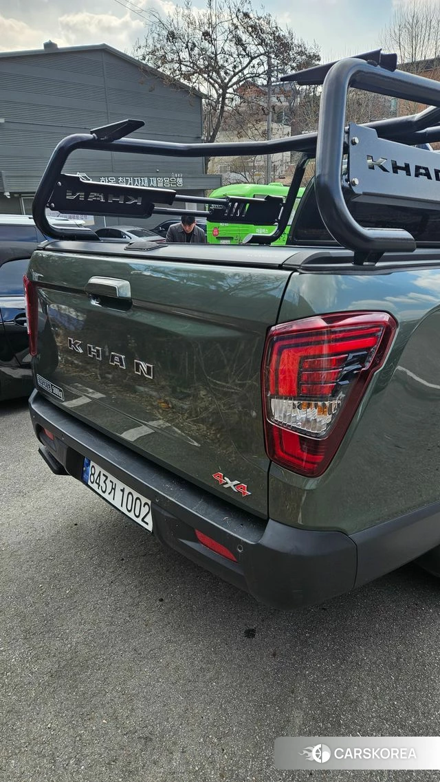 Ssangyong The New Rexton Sports Cannes 2023 Темно-зеленый из Кореи, фото 3