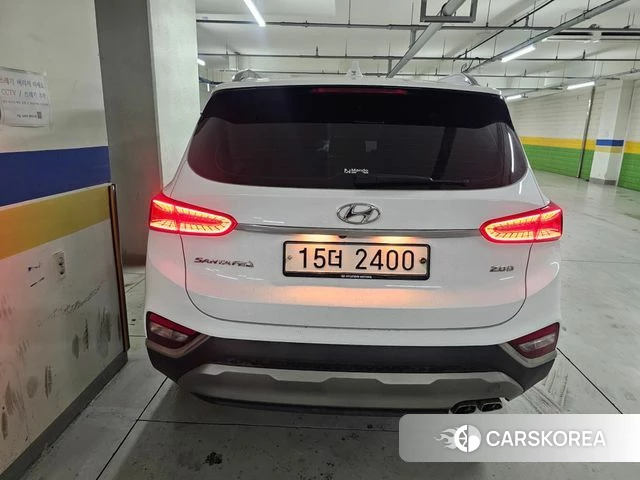 Hyundai Santa Fe TM 2019 Белый из Кореи, фото 3