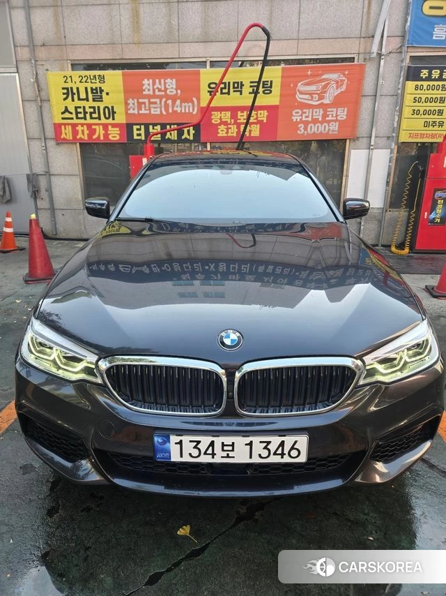 BMW 5 Series (G30) 2018 Серый из Кореи, фото 3