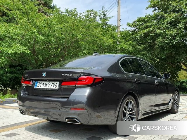 BMW 5 Series (G30) 2021 Серый из Кореи, фото 5