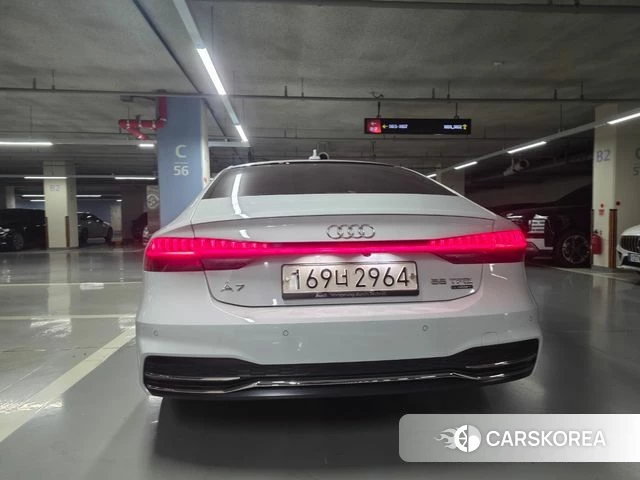 Audi A7 (4K) 2020 Белый из Кореи, фото 3
