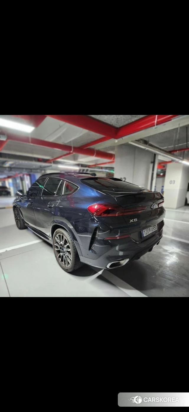BMW X6 (G06) 2023 Черный из Кореи, фото 4