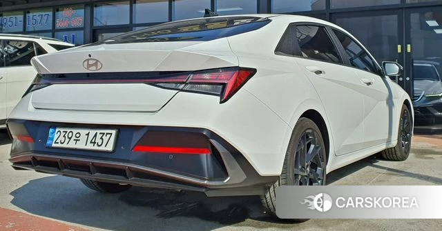 Hyundai The New Avante (CN7) 2023 Белый из Кореи, фото 6