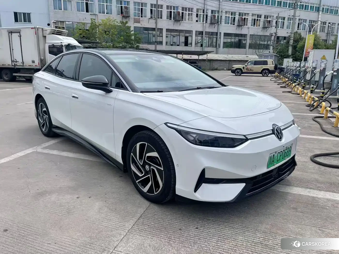 Volkswagen ID.7 VIZZION 2025 Белый из Китая, фото 3
