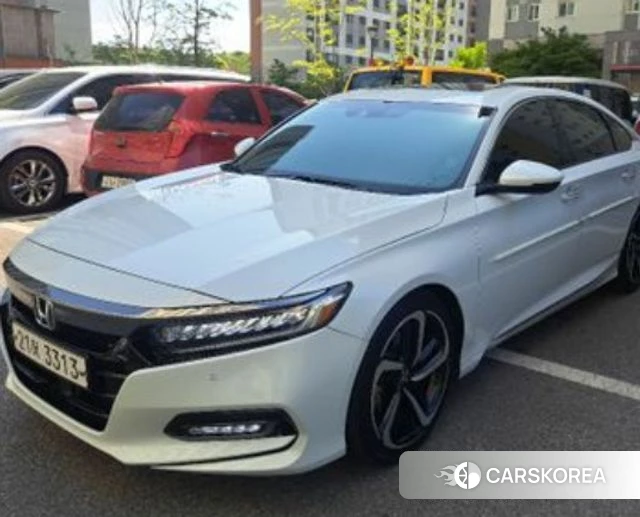 Honda Accord 10th Generation 2018 Белый из Кореи, фото 3
