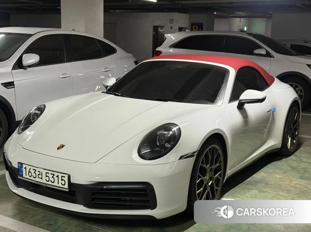 Porsche 911(992) 2021 Белый из Кореи, фото 4