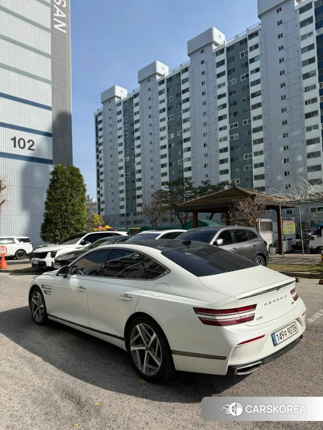 Genesis G80 (RG3) 2022 Белый из Кореи, фото 3