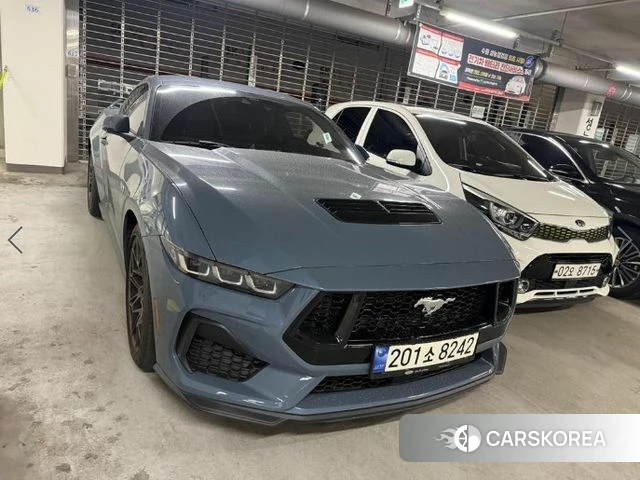 Ford Mustang 7th Generation 2024 Серебристо-серый из Кореи, фото 6