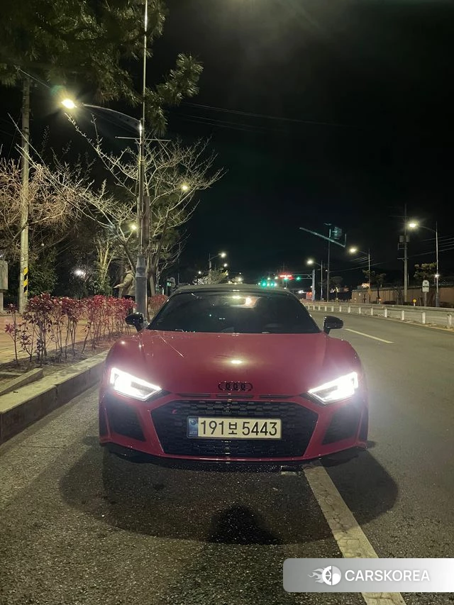Audi R8 (4S) 2019 Красный из Кореи, фото 3