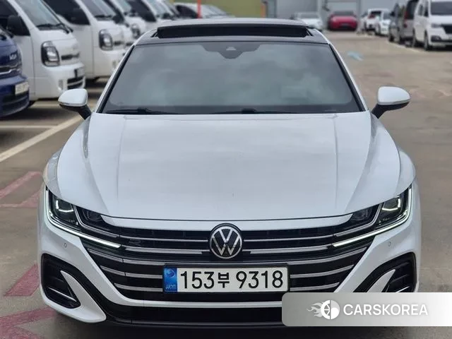 Volkswagen Arteon 2022 Белый из Кореи, фото 6