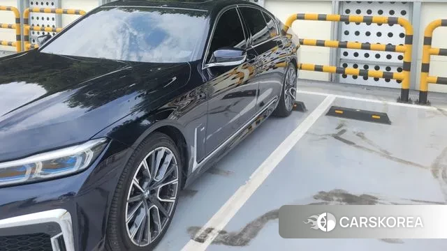 BMW 7 Series (G11) 2021 Черный из Кореи, фото 4
