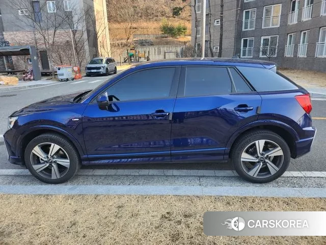 Audi Q2 2023 Синий из Кореи, фото 3